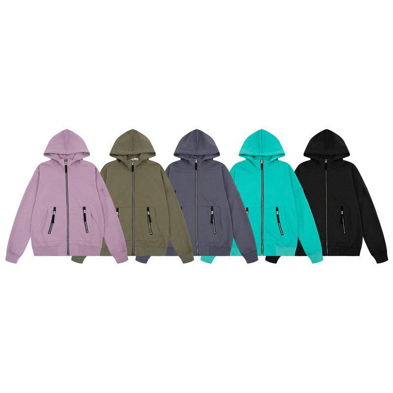 Custom logo apparel sample showing private-label decoration options